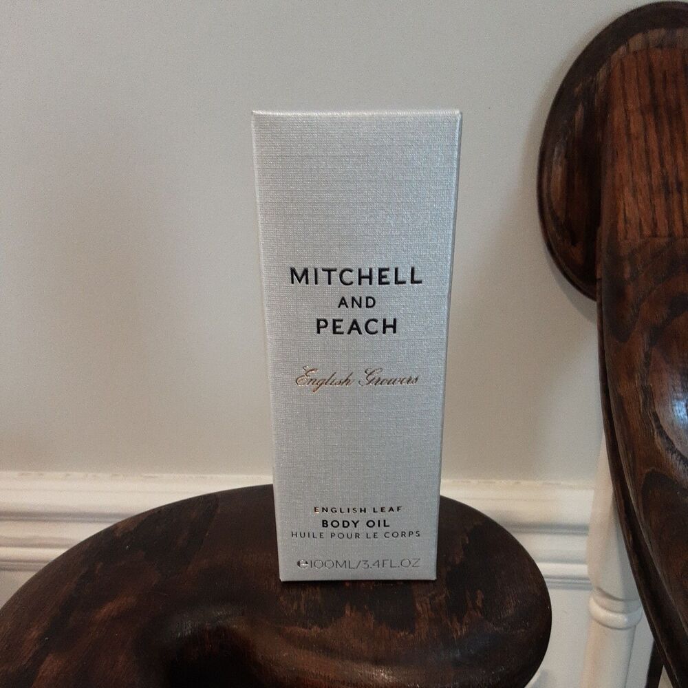 Brand new MITCHELL & PEACH English Leaf Body Oil 3.4 oz